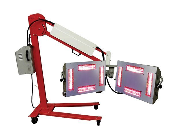 lampada a raggi infrarossi