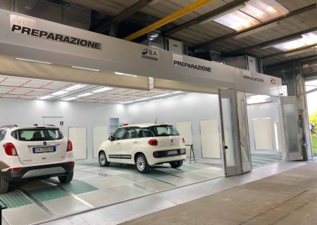 zone preparazione auto