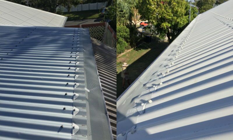 Premium color matched aluminium gutter guard system