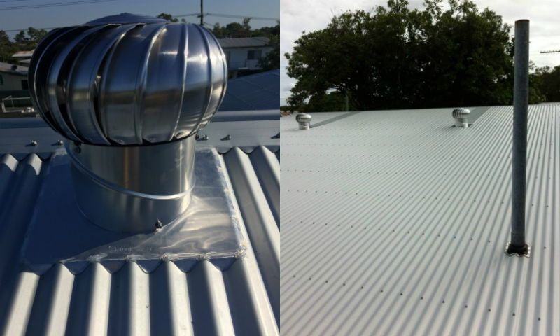 Mill finish (sliver) whirlybird install