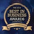 It is a logo for the best in business awards.