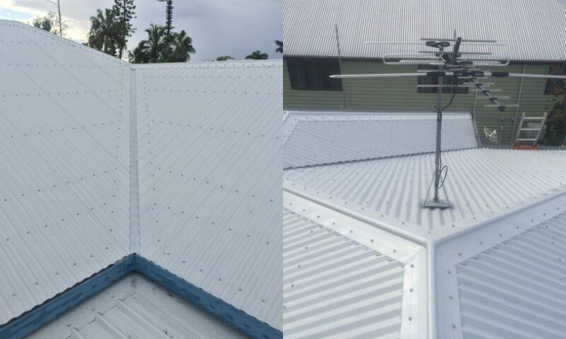 Shale grey colorbond re-roof