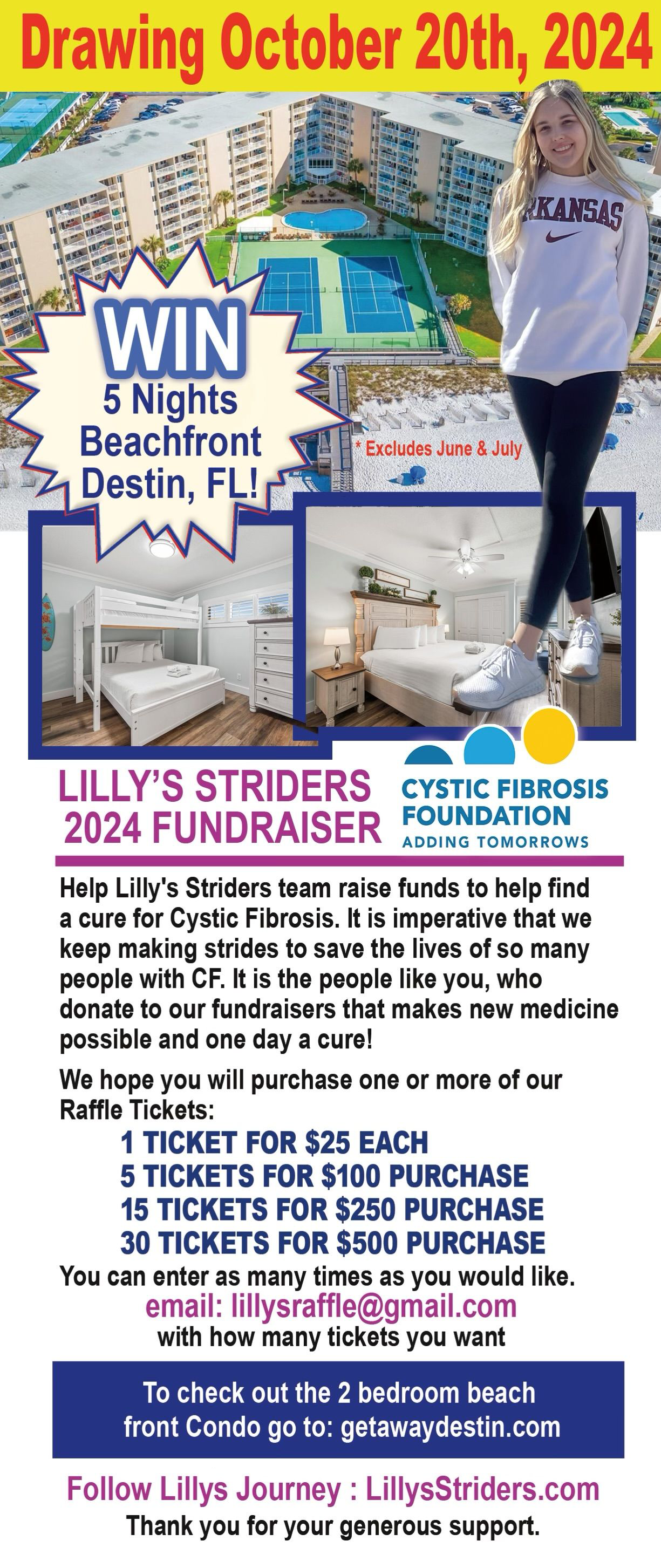 Lilly's Striders 2022 Fundraiser – Springfield, MO - Shirley Franklin Team