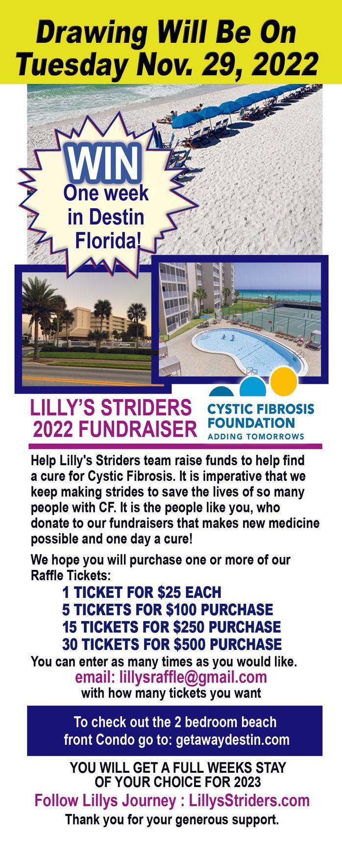 Lilly's Striders 2022 Fundraiser – Springfield, MO - Shirley Franklin Team