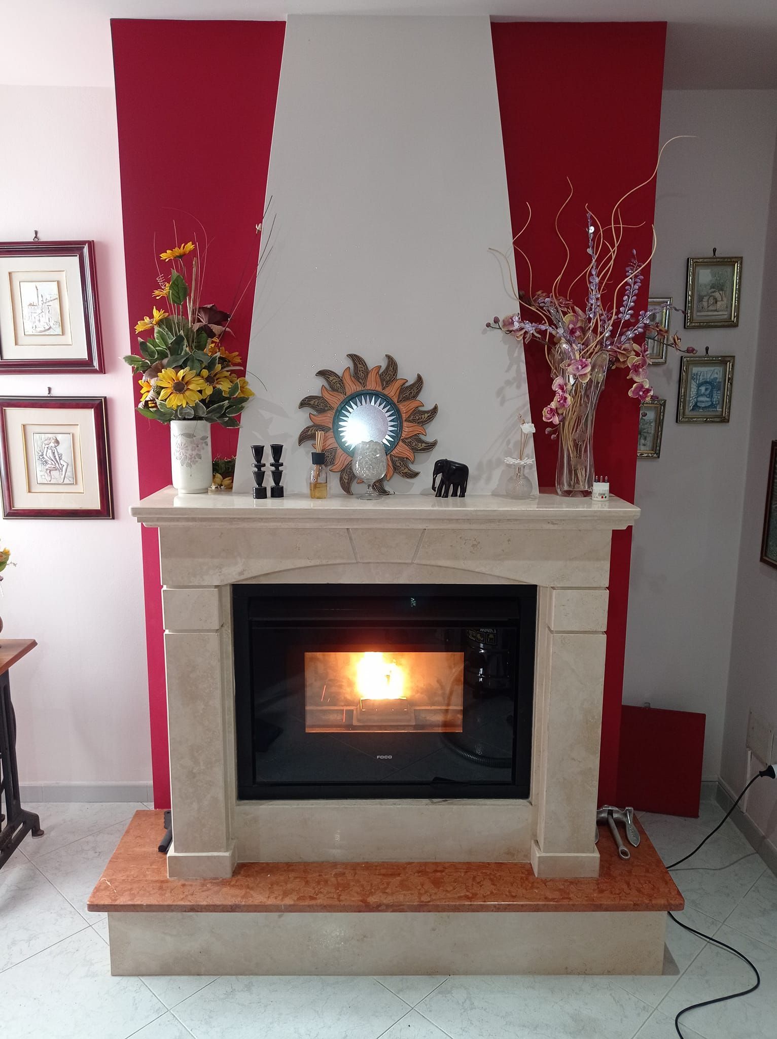 impianto riscaldamento, stufe e caminetti a pellet