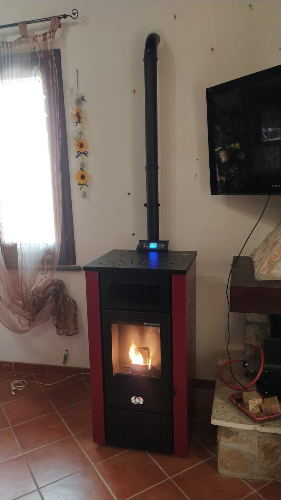 impianto riscaldamento, stufe e caminetti a pellet