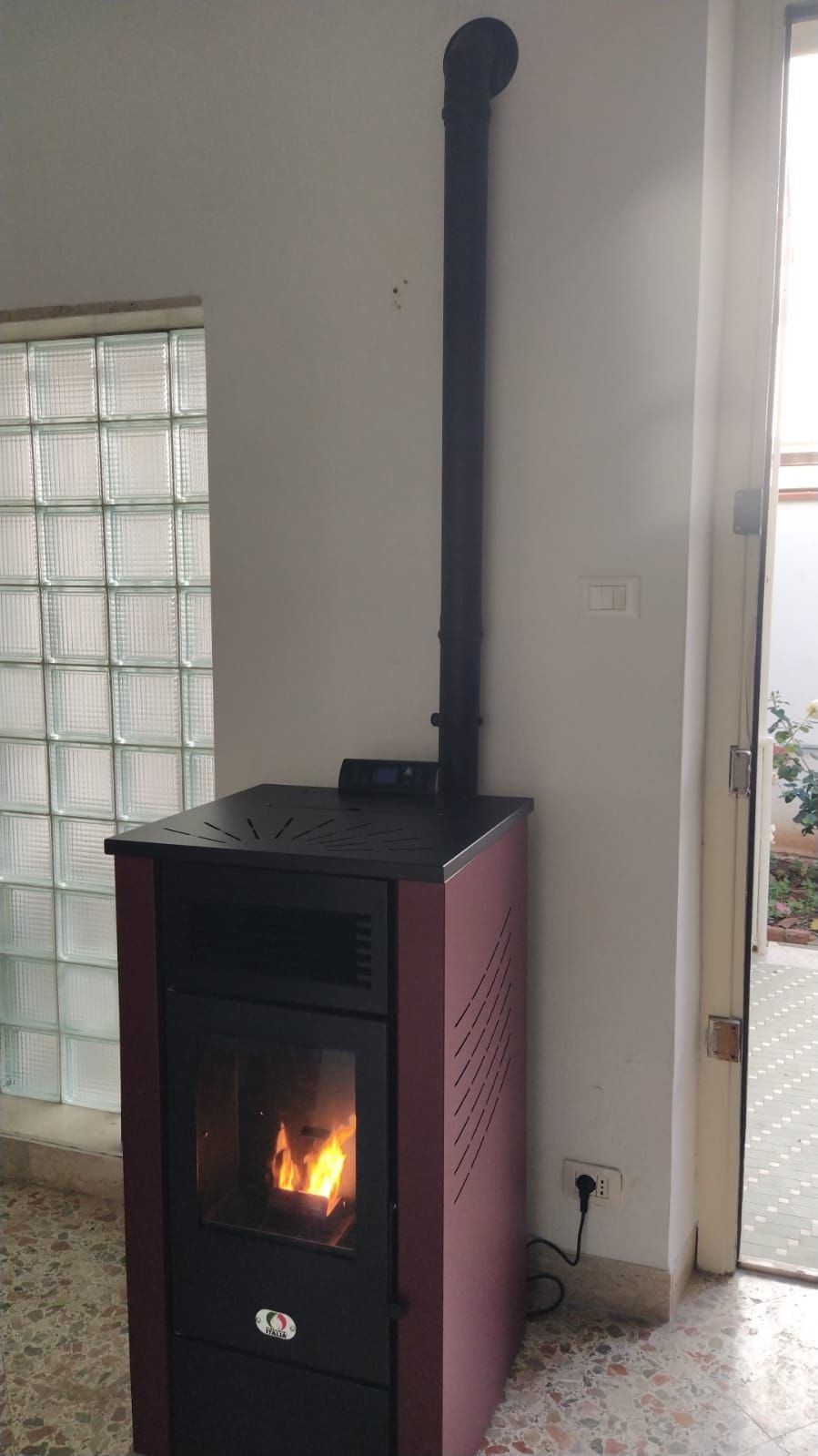 impianto riscaldamento, stufe e caminetti a pellet