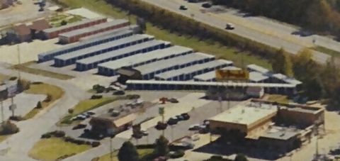 Aerial View of Storage Units — Wilkes County, NC — Safety Storage