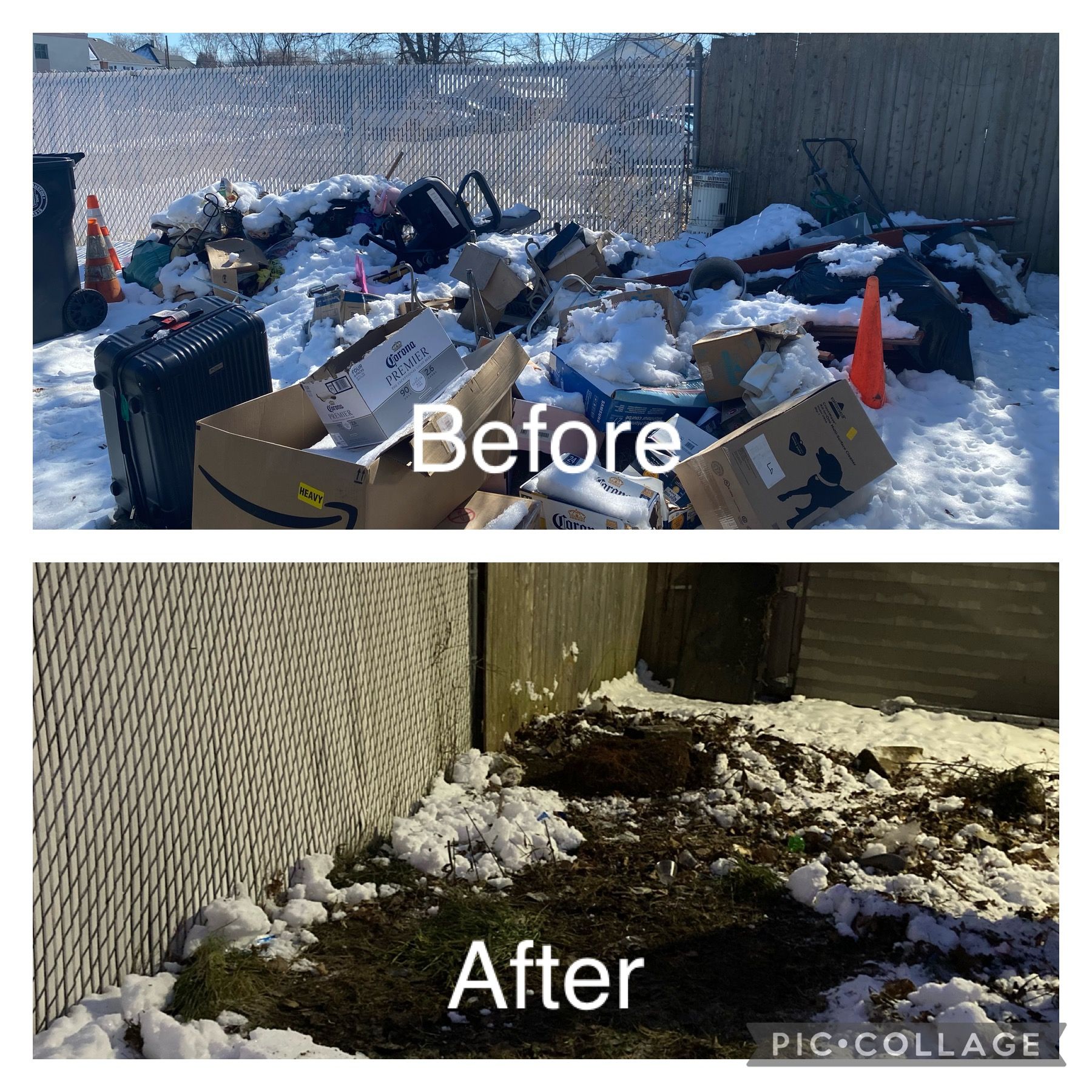 junk removal cranston ri yard cleanup junk