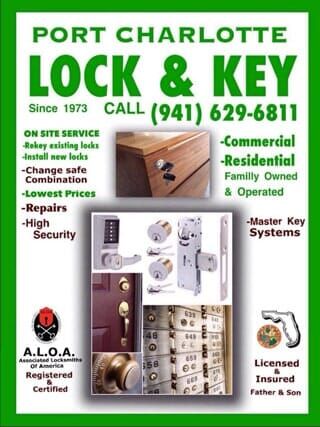 Lock Repair — Port Charlotte Lock & Key Ad in Port Charlotte, FL
