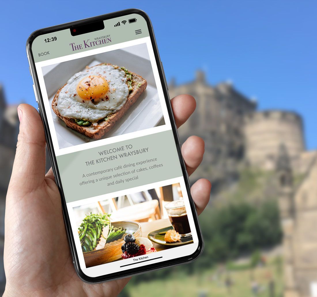 iPhone with the home screen for AgNovos
