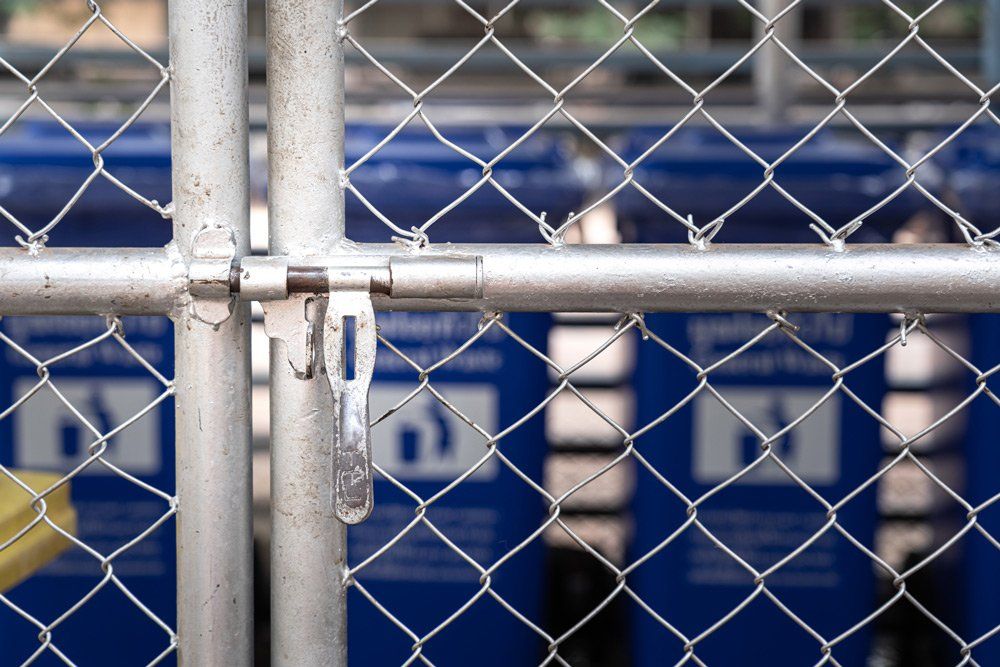 Chainwire gate made in Brisbane, QLD
