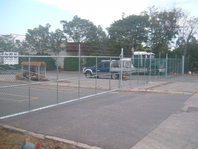 Commercial fence installed in Brisbane