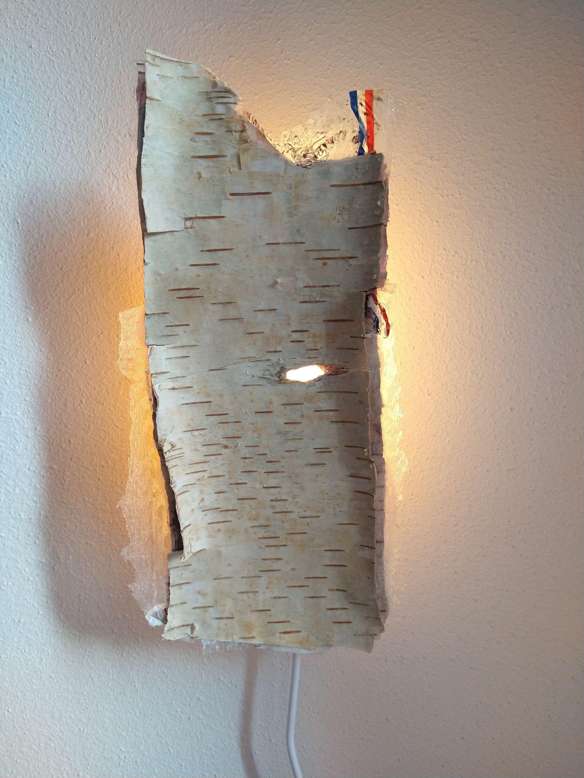 berk schors lamp mixed media