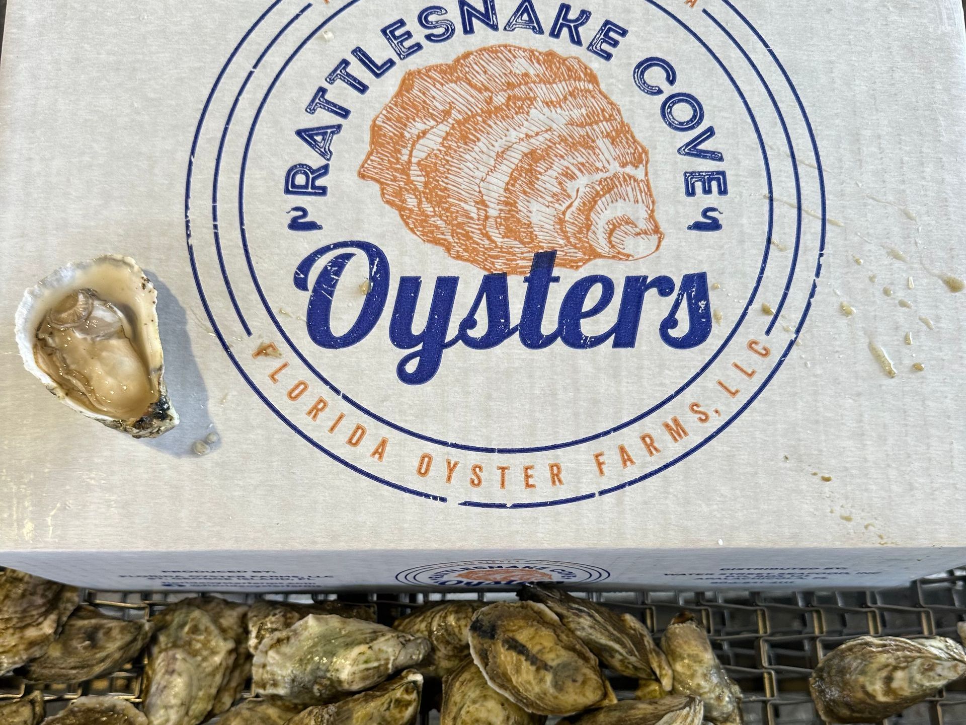 Fresh oysters and seafood 30A