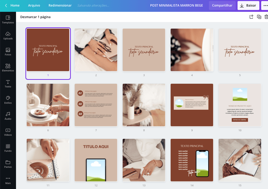Pack Canva Business
