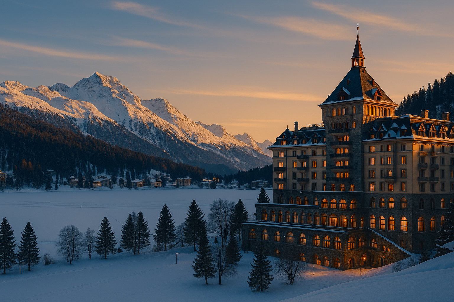 Luxury Alpine Holidays at Badrutt’s Palace St Moritz