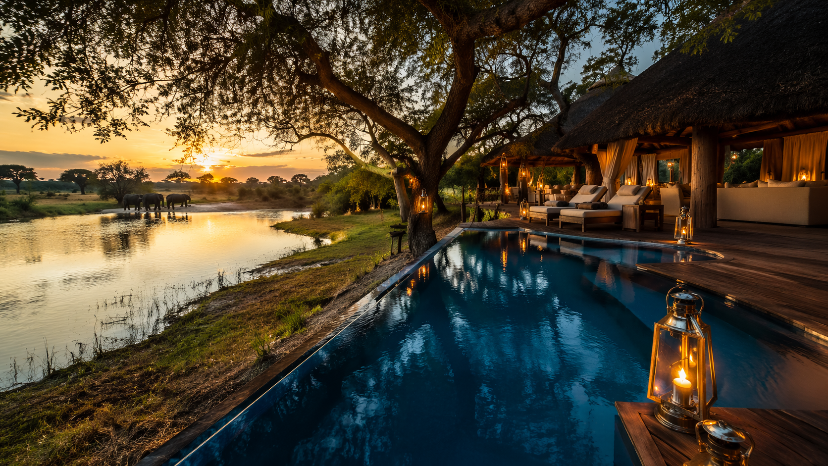 Luxury lodges in Botswana for exclusive safaris