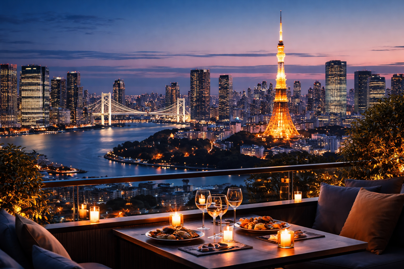 Tokyo February Luxury Hotels in Tokyo: Luxury Dining in the City Centre