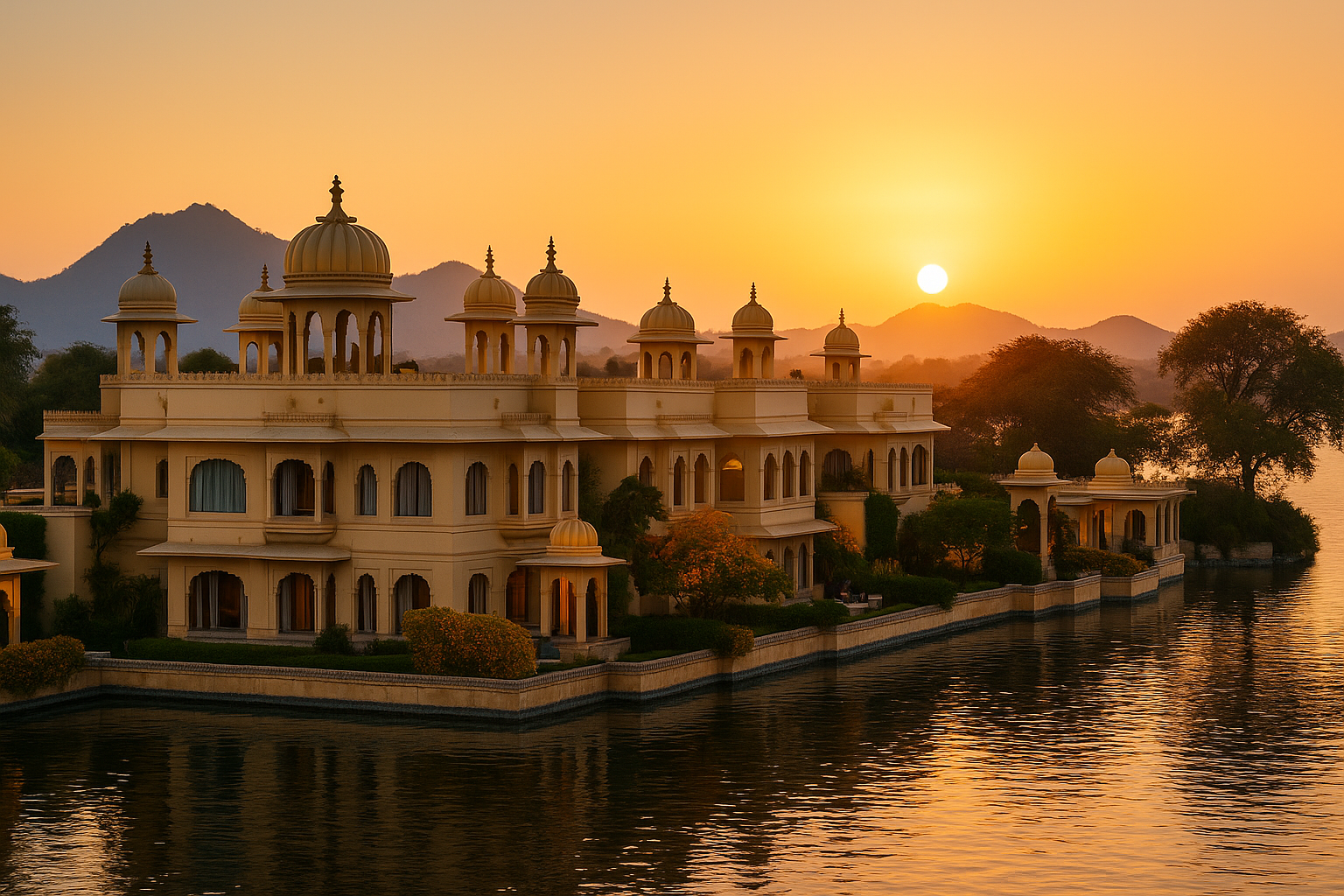 Luxury Holidays to India at The Oberoi Udaivilas
