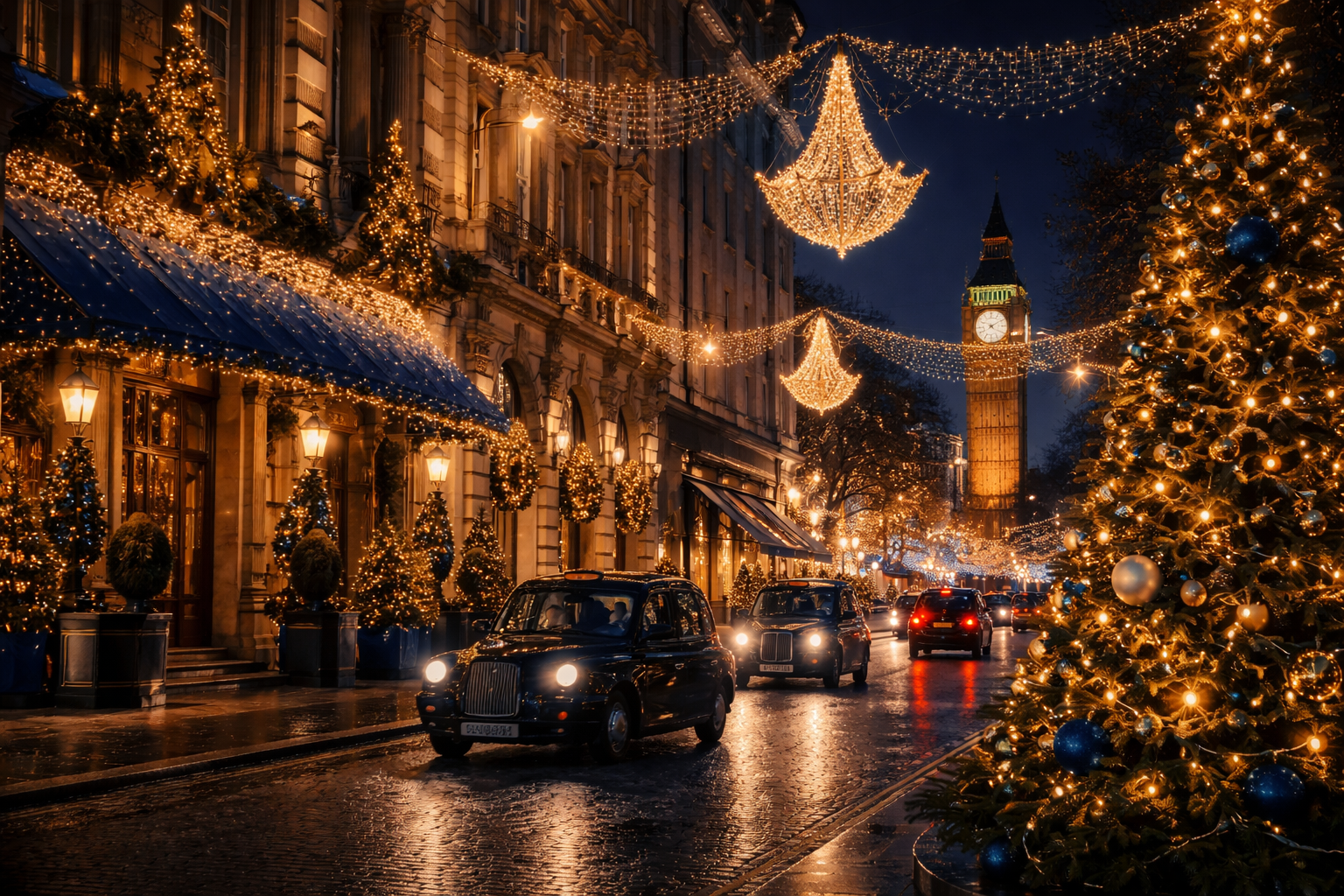 Luxury London Hotels: Best Festive Stays for Christmas