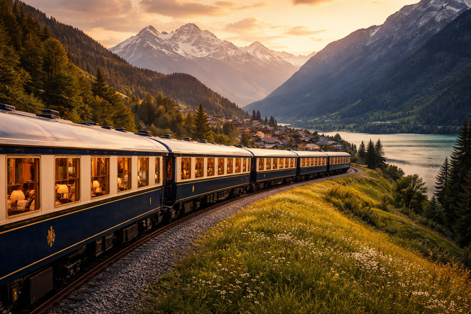 Luxury rail journeys in Europe are back in style