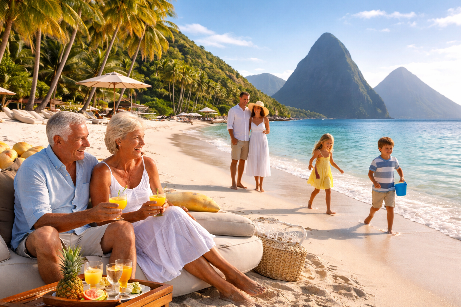 Luxury family holidays in St Lucia for all ages