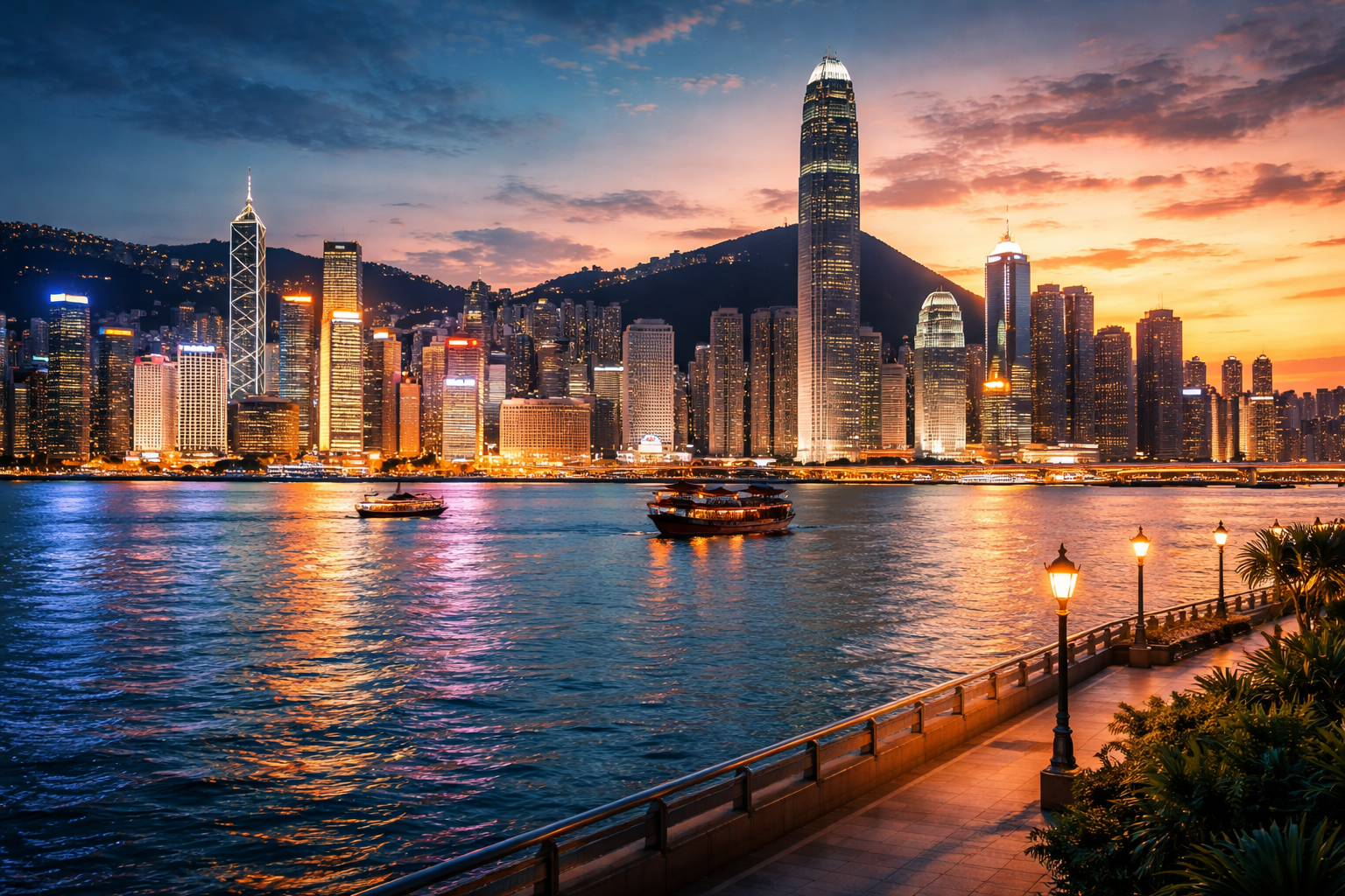 Luxury Hong Kong Hotels: Inside The Langham with Harbour Views