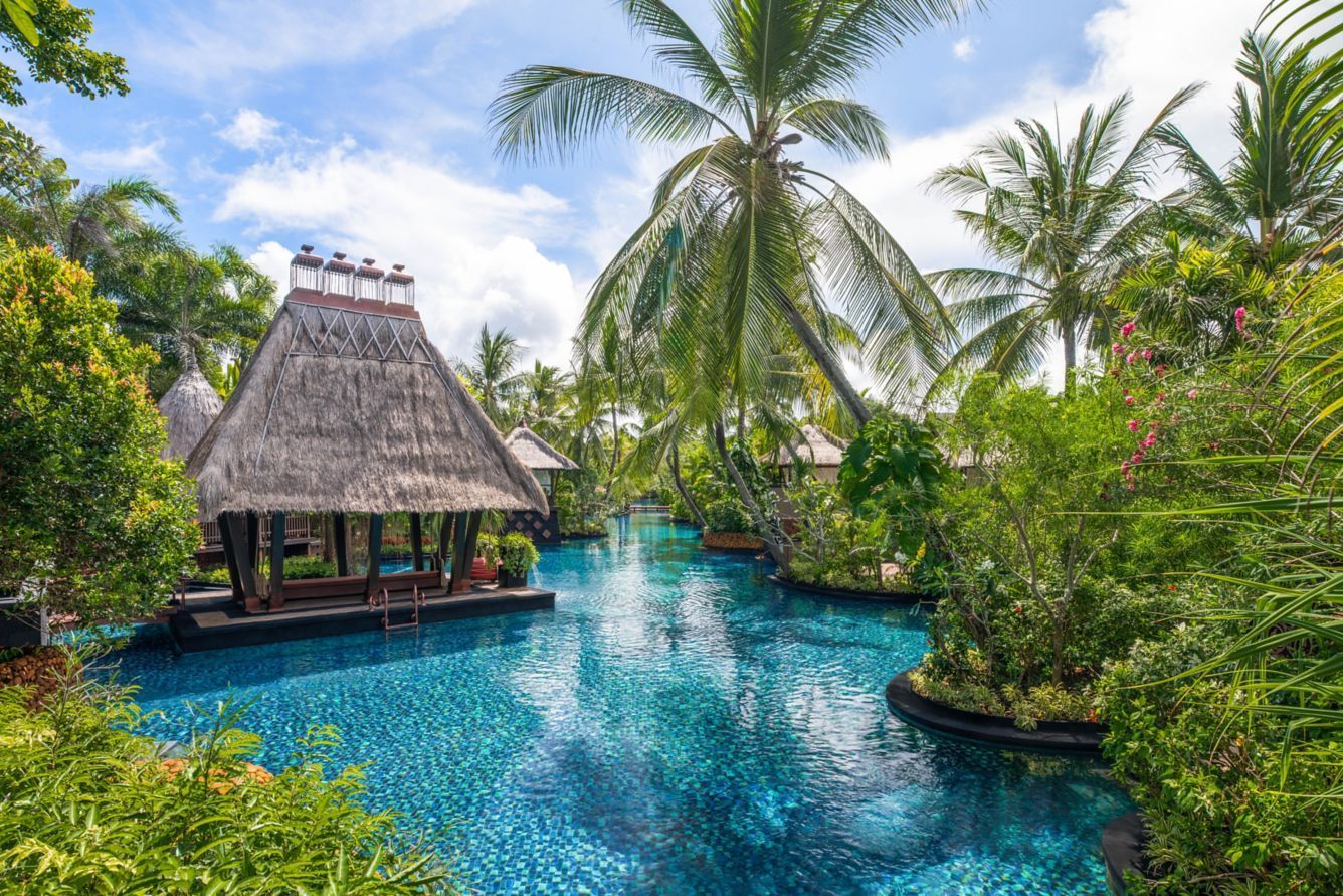 The St. Regis Bali Resort outside