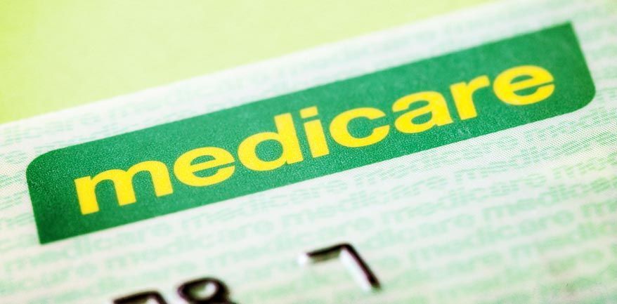 Close Up Image On Australian Medicare Card