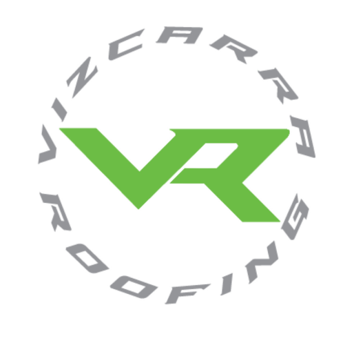 Logo for Vin Carra Roofing: green 