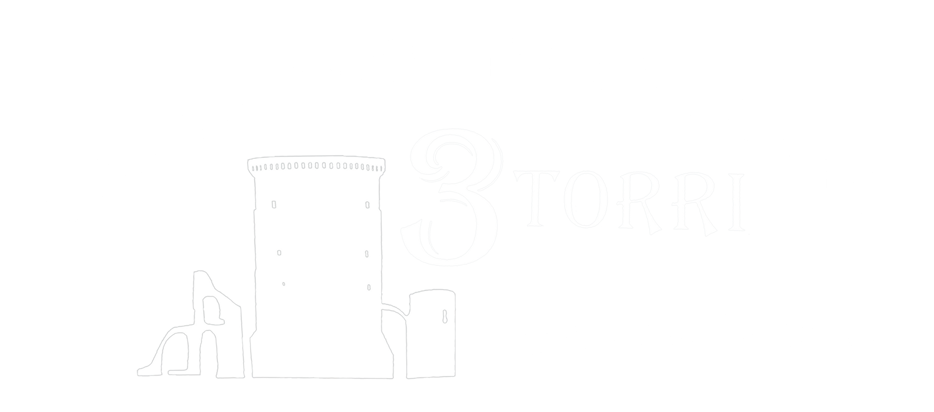 logo ristorante pizzeria 3 torri tricarico matera