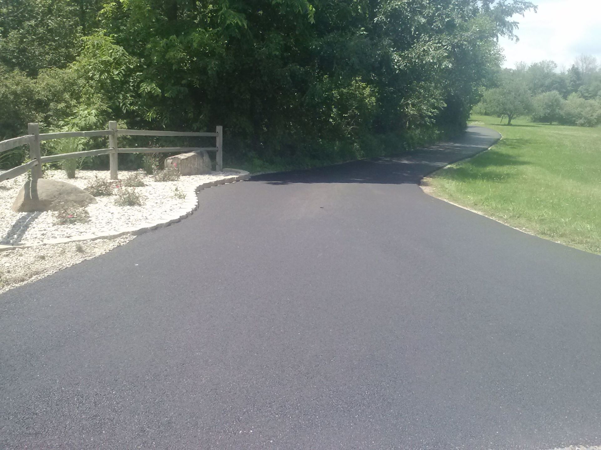 Asphalt Road — West Manchester, OH — Back 2 Black Asphalt