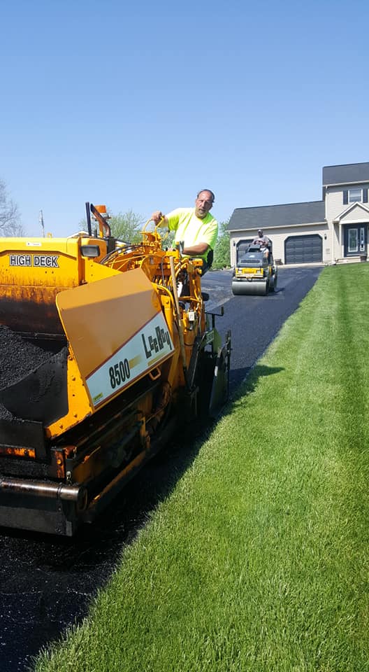 Workers with Rollers — West Manchester, OH — Back 2 Black Asphalt