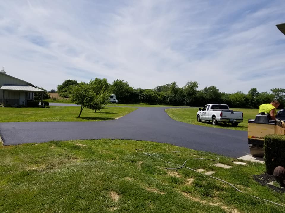 Home Driveway — West Manchester, OH — Back 2 Black Asphalt