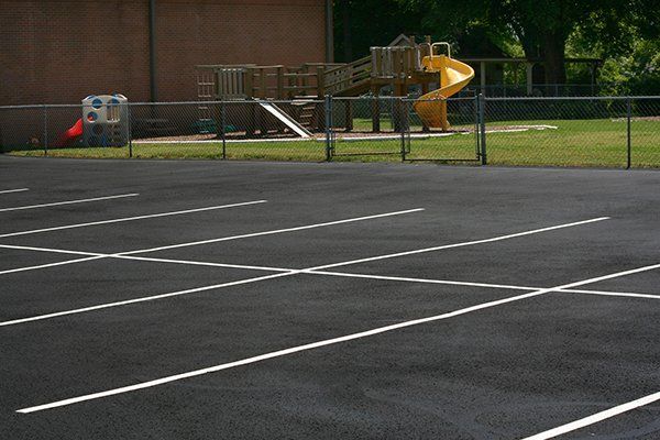 Parking Lot — West Manchester, OH — Back 2 Black Asphalt