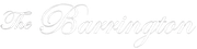 The Barrington, stylized text.