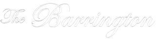 The Barrington, stylized text.