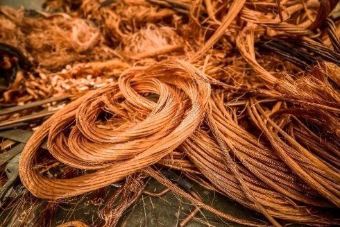 materiale in rame, lega di rame, recupero materiale di scarto in rame