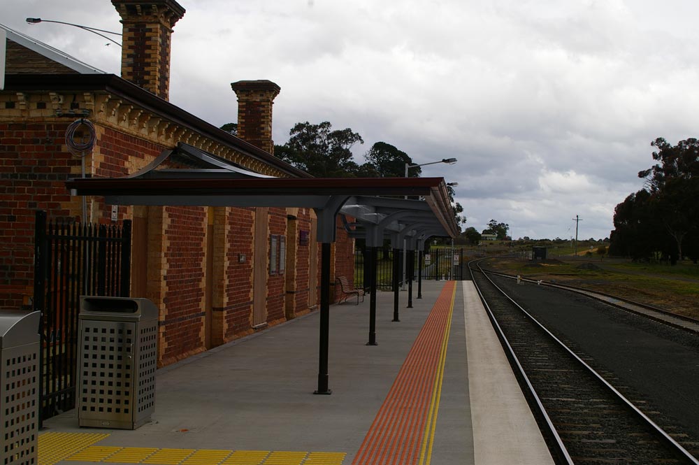 commercial railway building