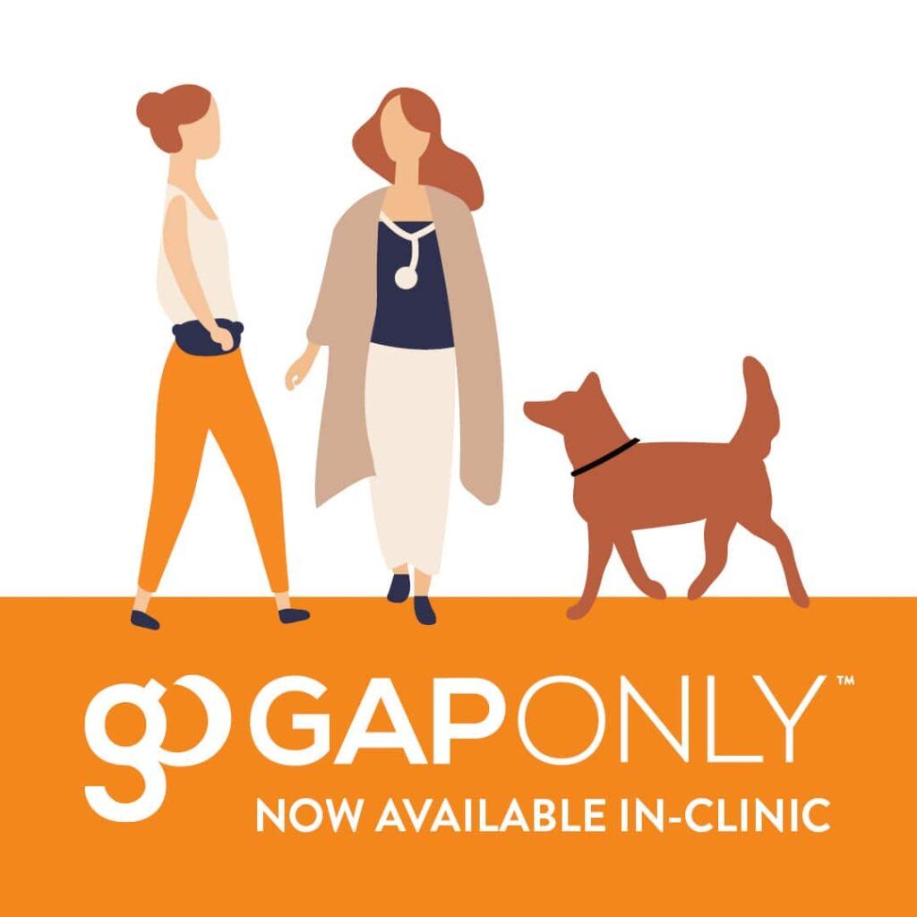 Claim on the spot and only pay the gap with GapOnly