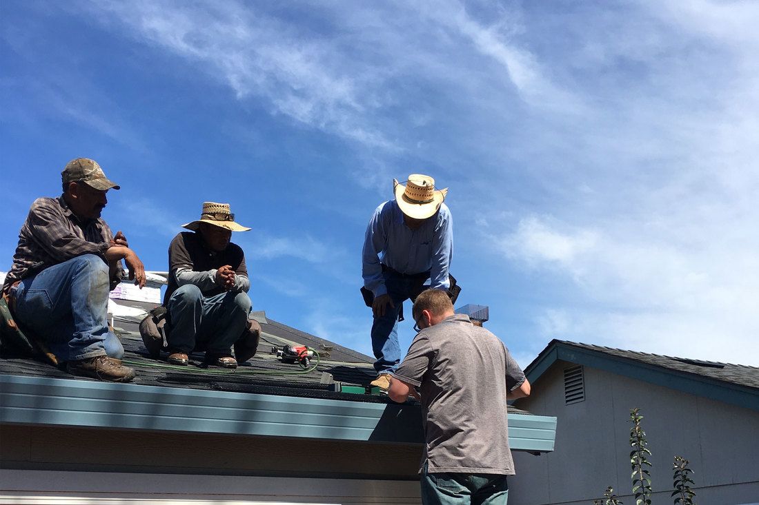 cleanning roof
