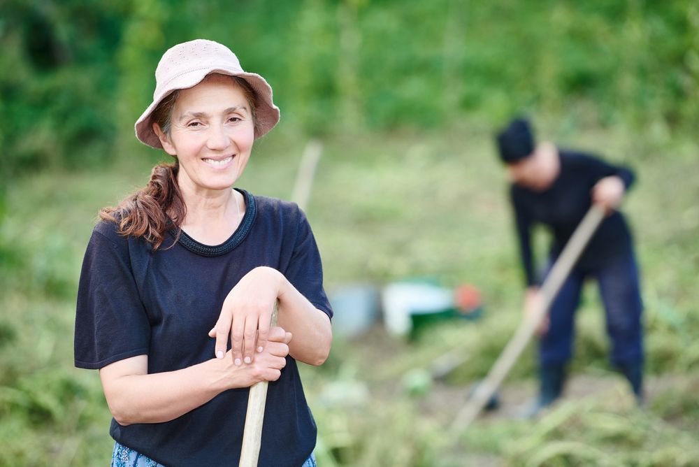 Woman Farmer — Pulse Grains in Australia