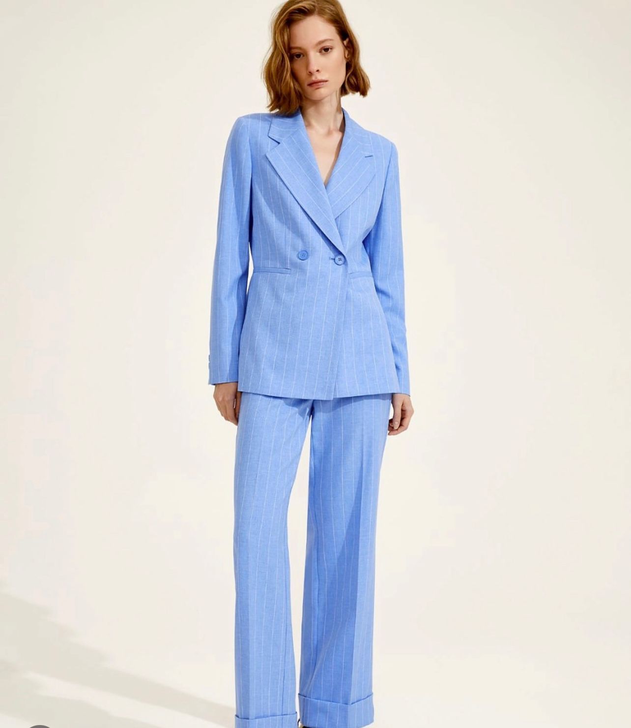 Tailleur giacca pantalone carta da zucchero