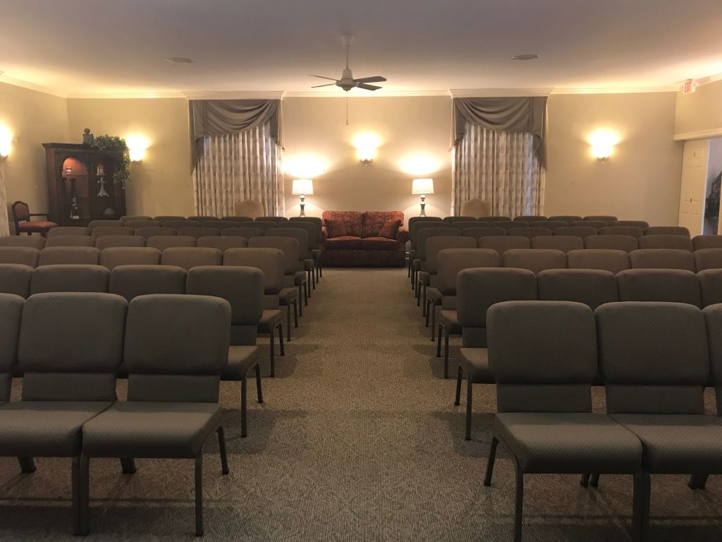 View down chapel isle