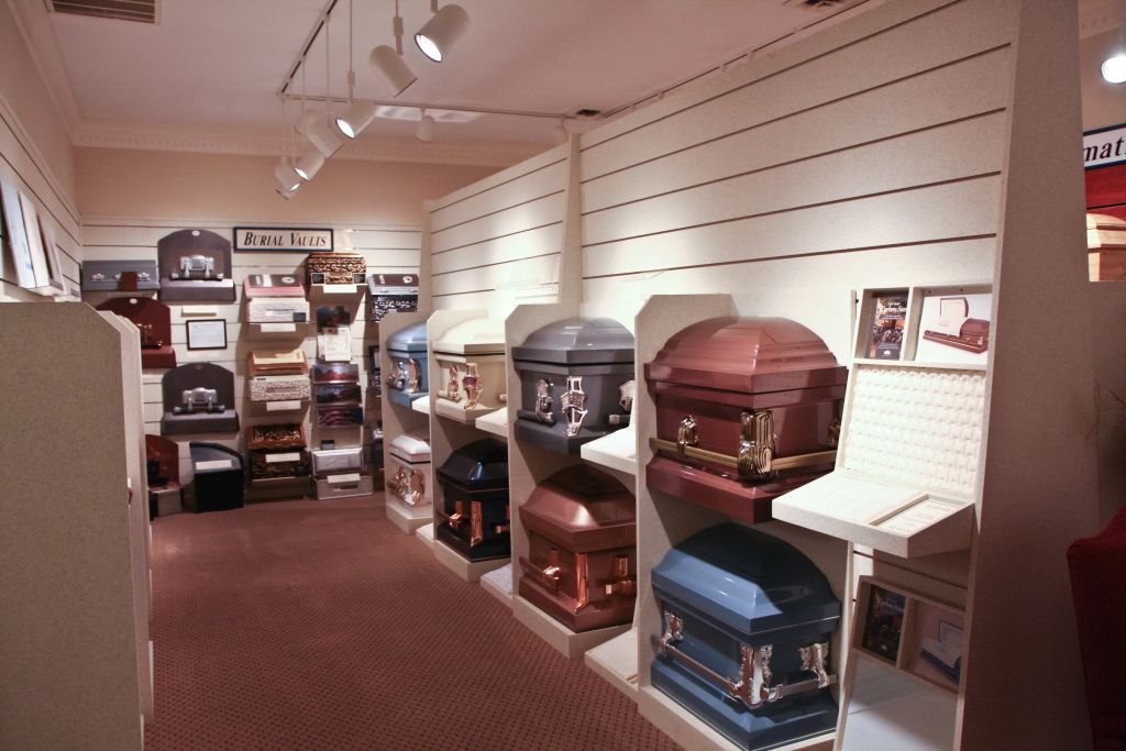Casket Showroom with casket options