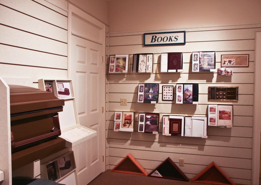 register book options