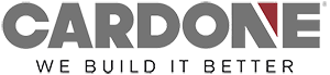 The cardone logo says we build it better on a white background.