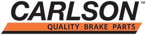 A carlson quality brake parts logo on a white background