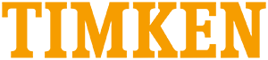 Timken is written in orange letters on a white background